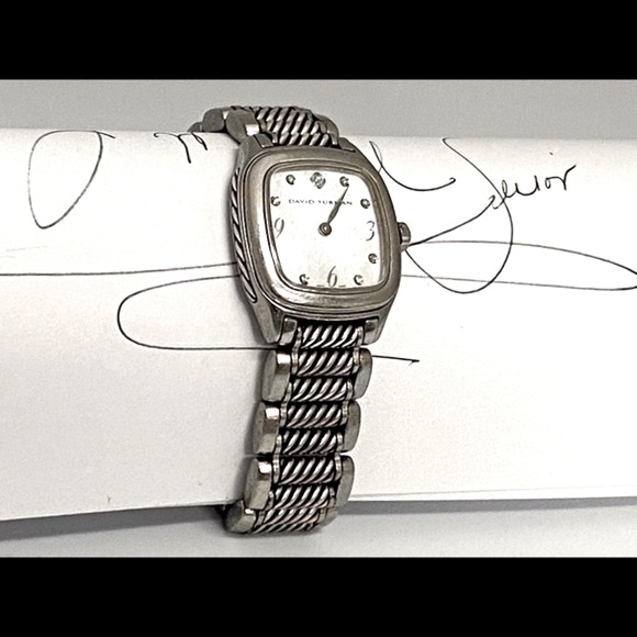 David Yurman Thoroughbred Watch with Diamonds - Picture 8 of 14